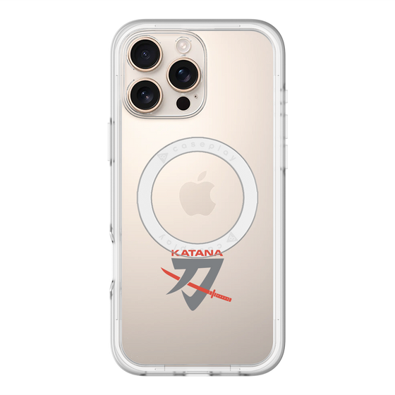 スリムプロテクションプレミアムケース with MagSafe［ KATANA logo ］