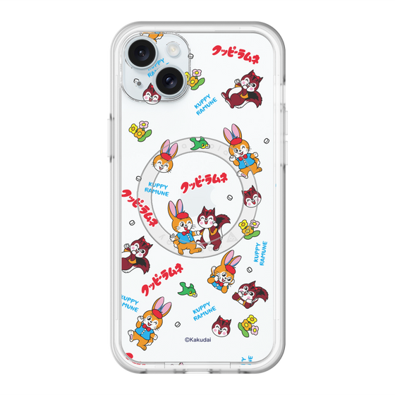 スリムプロテクションプレミアムケース with MagSafe［ クッピーラムネ - クッピーとラム ］