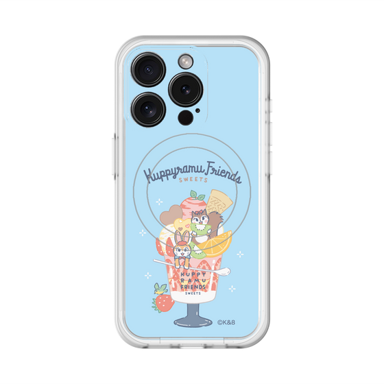 スリムプロテクションプレミアムケース with MagSafe［ クピラムフレンズ - スイーツ ］