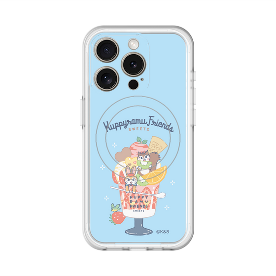 スリムプロテクションプレミアムケース with MagSafe［ クピラムフレンズ - スイーツ ］