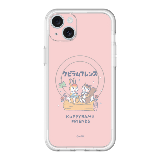スリムプロテクションプレミアムケース with MagSafe［ クピラムフレンズ - フレンズ ］
