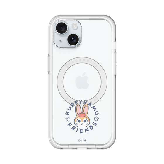 スリムプロテクションプレミアムケース with MagSafe［ クピラムフレンズ - ロゴ - クッピー ］