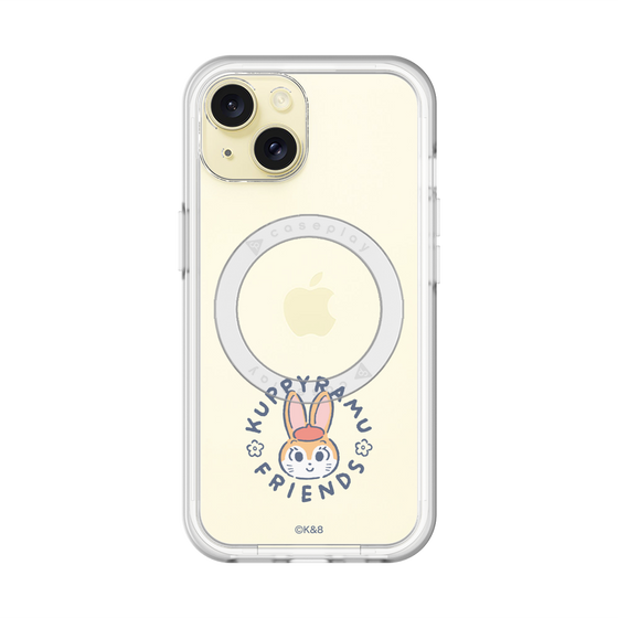 スリムプロテクションプレミアムケース with MagSafe［ クピラムフレンズ - ロゴ - クッピー ］