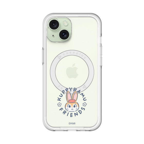 スリムプロテクションプレミアムケース with MagSafe［ クピラムフレンズ - ロゴ - クッピー ］