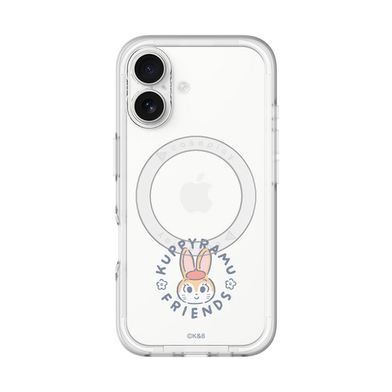スリムプロテクションプレミアムケース with MagSafe［ クピラムフレンズ - ロゴ - クッピー ］