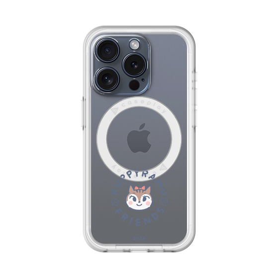 スリムプロテクションプレミアムケース with MagSafe［ クピラムフレンズ - ロゴ - ラム ］