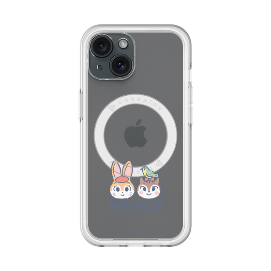 スリムプロテクションプレミアムケース with MagSafe［ クピラムフレンズ - ロゴ - 仲良し ］