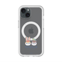 スリムプロテクションプレミアムケース with MagSafe［ クピラムフレンズ - ロゴ - 仲良し ］