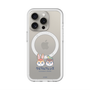 スリムプロテクションプレミアムケース with MagSafe［ クピラムフレンズ - ロゴ - 仲良し ］