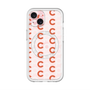 スリムプロテクションプレミアムケース with MagSafe［ オリジナル - CASEPLAYイニシャル総柄 - オレンジ ］