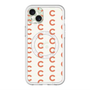 スリムプロテクションプレミアムケース with MagSafe［ オリジナル - CASEPLAYイニシャル総柄 - オレンジ ］