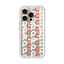 スリムプロテクションプレミアムケース with MagSafe［ オリジナル - CASEPLAYイニシャル総柄 - オレンジ ］