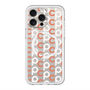 スリムプロテクションプレミアムケース with MagSafe［ オリジナル - CASEPLAYイニシャル総柄 - オレンジ ］