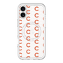 スリムプロテクションプレミアムケース with MagSafe［ オリジナル - CASEPLAYイニシャル総柄 - オレンジ ］