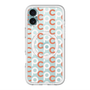 スリムプロテクションプレミアムケース with MagSafe［ オリジナル - CASEPLAYイニシャル総柄 - オレンジ ］
