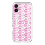 スリムプロテクションプレミアムケース with MagSafe［ オリジナル - CASEPLAYイニシャル総柄 - ピンク ］