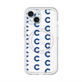 スリムプロテクションプレミアムケース with MagSafe［ オリジナル - CASEPLAYイニシャル総柄 - ネイビー ］