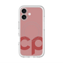 スリムプロテクションプレミアムケース with MagSafe［ オリジナル - CASEPLAYイニシャル - レッド ］