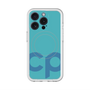 スリムプロテクションプレミアムケース with MagSafe［ オリジナル - CASEPLAYイニシャル - ライトブルー ］