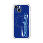 スリムプロテクションプレミアムケース with MagSafe［ オリジナル - Y2Kアレンジ - ブルー ］