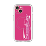 スリムプロテクションプレミアムケース with MagSafe［ オリジナル - Y2Kアレンジ - ピンク ］