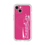 スリムプロテクションプレミアムケース with MagSafe［ オリジナル - Y2Kアレンジ - ピンク ］
