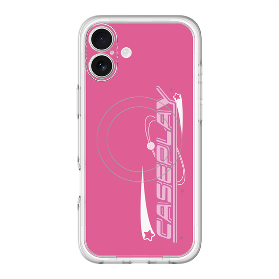 スリムプロテクションプレミアムケース with MagSafe［ オリジナル - Y2Kアレンジ - ピンク ］