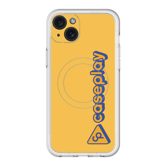 スリムプロテクションプレミアムケース with MagSafe［ オリジナル - CASEPLAYロゴタイプ - オレンジ ］