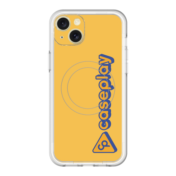 スリムプロテクションプレミアムケース with MagSafe［ オリジナル - CASEPLAYロゴタイプ - オレンジ ］