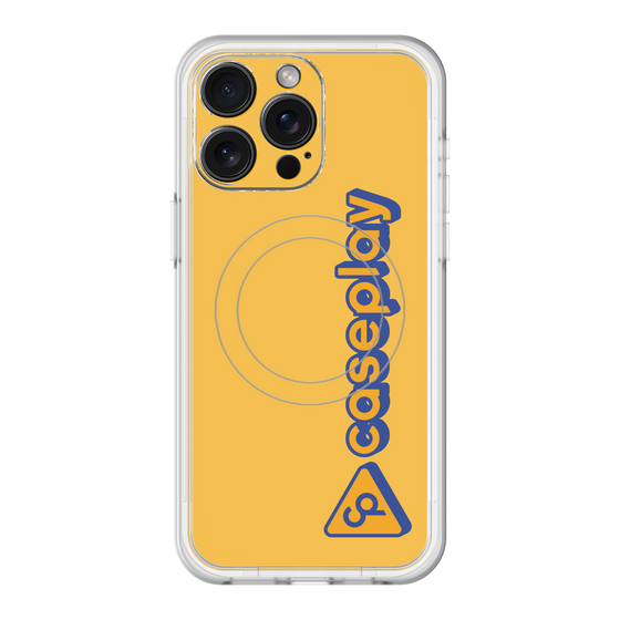 スリムプロテクションプレミアムケース with MagSafe［ オリジナル - CASEPLAYロゴタイプ - オレンジ ］