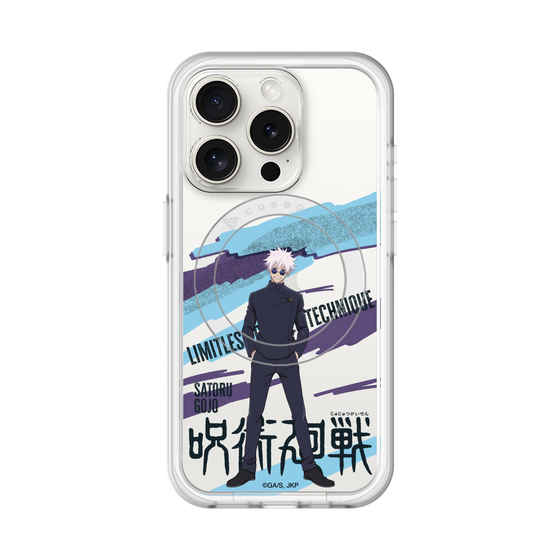 スリムプロテクションプレミアムケース with MagSafe［ 呪術廻戦 - 立ち絵 - 五条 悟（懐玉・玉折） ］