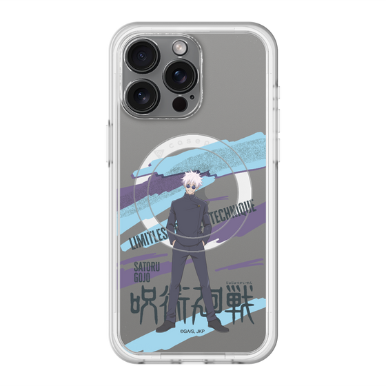 スリムプロテクションプレミアムケース with MagSafe［ 呪術廻戦 - 立ち絵 - 五条 悟（懐玉・玉折） ］