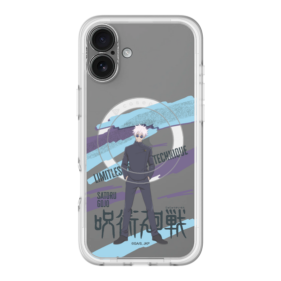 スリムプロテクションプレミアムケース with MagSafe［ 呪術廻戦 - 立ち絵 - 五条 悟（懐玉・玉折） ］