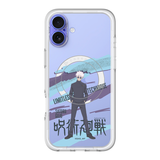 スリムプロテクションプレミアムケース with MagSafe［ 呪術廻戦 - 立ち絵 - 五条 悟（懐玉・玉折） ］