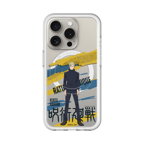 スリムプロテクションプレミアムケース with MagSafe［ 呪術廻戦 - 立ち絵 - 七海 建人（懐玉・玉折） ］