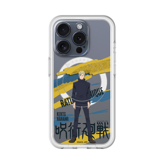 スリムプロテクションプレミアムケース with MagSafe［ 呪術廻戦 - 立ち絵 - 七海 建人（懐玉・玉折） ］