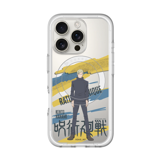 スリムプロテクションプレミアムケース with MagSafe［ 呪術廻戦 - 立ち絵 - 七海 建人（懐玉・玉折） ］
