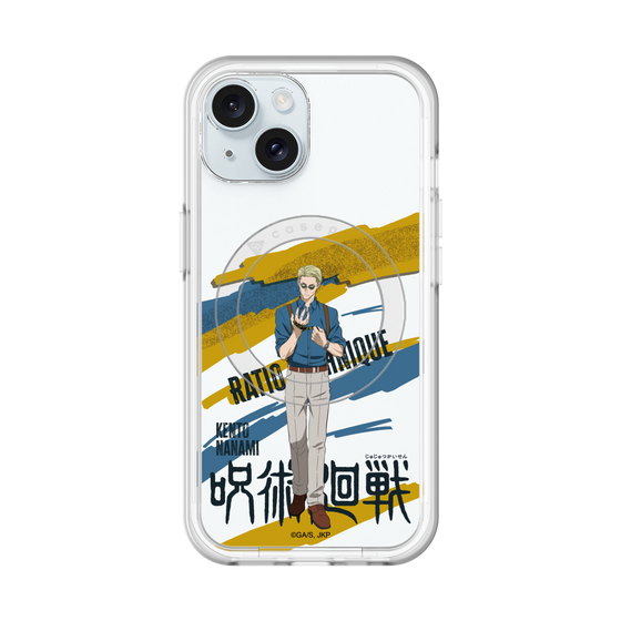 スリムプロテクションプレミアムケース with MagSafe［ 呪術廻戦 - 立ち絵 - 七海 建人 ］