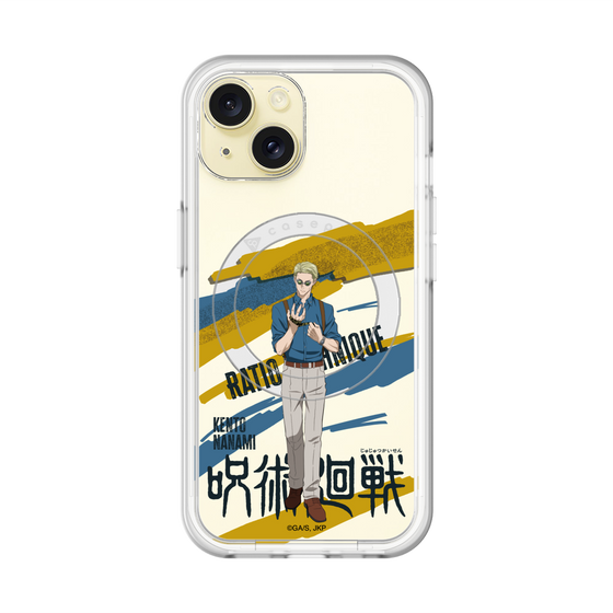スリムプロテクションプレミアムケース with MagSafe［ 呪術廻戦 - 立ち絵 - 七海 建人 ］