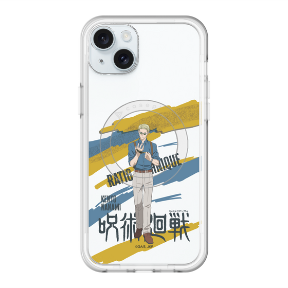 スリムプロテクションプレミアムケース with MagSafe［ 呪術廻戦 - 立ち絵 - 七海 建人 ］