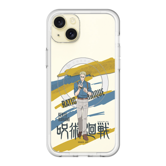 スリムプロテクションプレミアムケース with MagSafe［ 呪術廻戦 - 立ち絵 - 七海 建人 ］