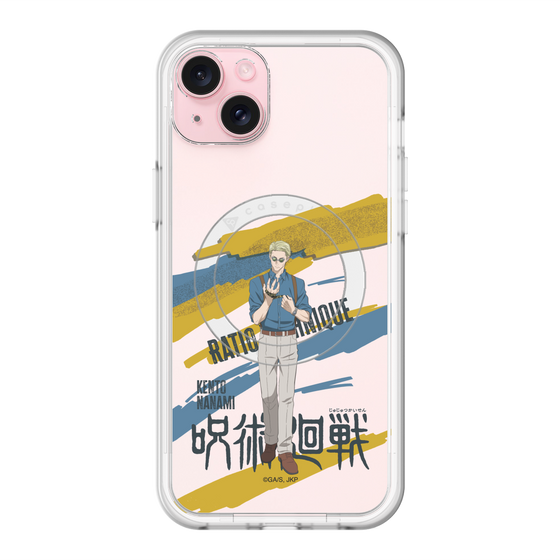 スリムプロテクションプレミアムケース with MagSafe［ 呪術廻戦 - 立ち絵 - 七海 建人 ］