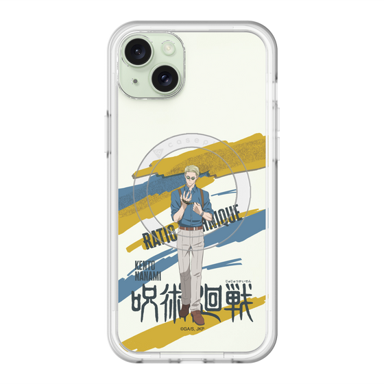 スリムプロテクションプレミアムケース with MagSafe［ 呪術廻戦 - 立ち絵 - 七海 建人 ］