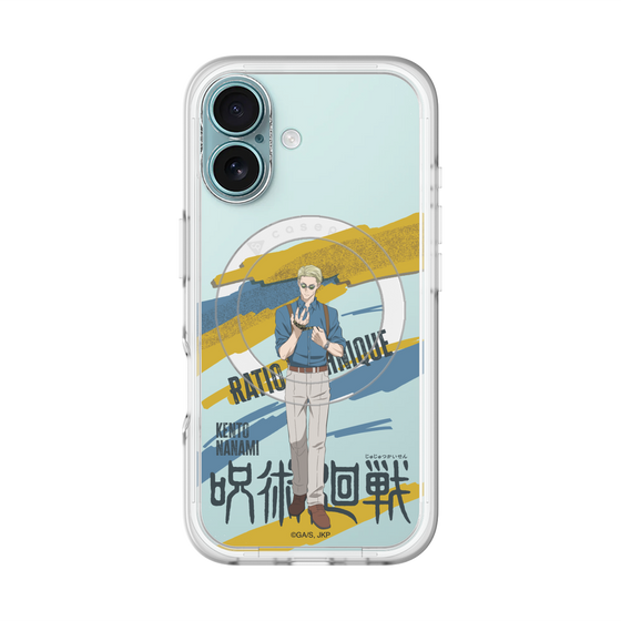 スリムプロテクションプレミアムケース with MagSafe［ 呪術廻戦 - 立ち絵 - 七海 建人 ］