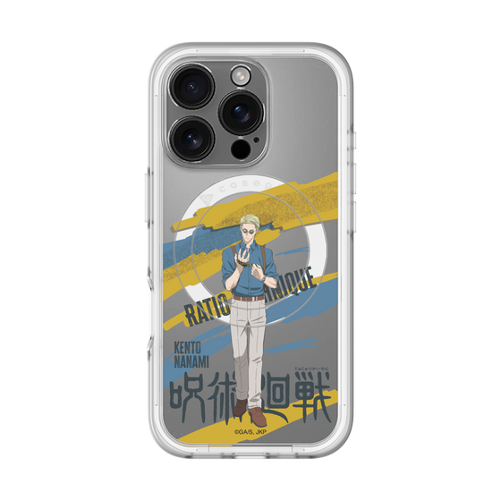 スリムプロテクションプレミアムケース with MagSafe［ 呪術廻戦 - 立ち絵 - 七海 建人 ］