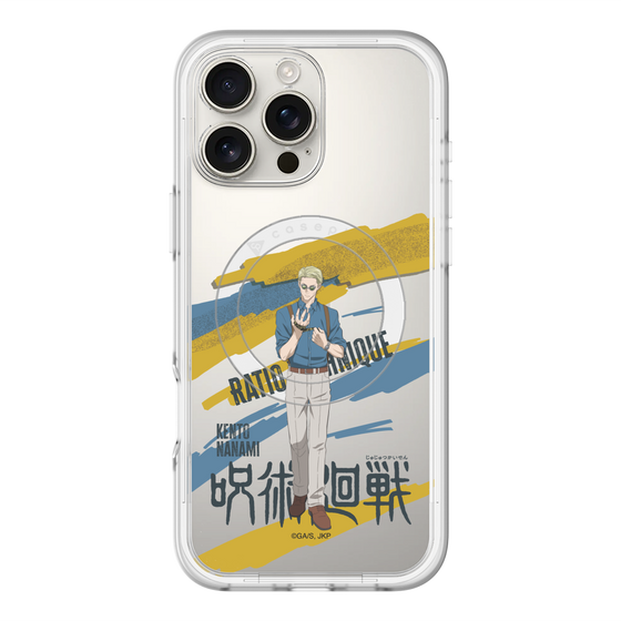 スリムプロテクションプレミアムケース with MagSafe［ 呪術廻戦 - 立ち絵 - 七海 建人 ］
