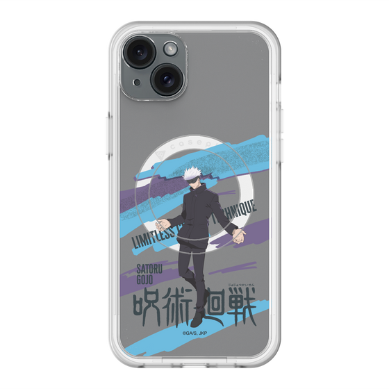スリムプロテクションプレミアムケース with MagSafe［ 呪術廻戦 - 立ち絵 - 五条 悟 ］