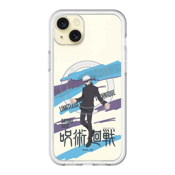 スリムプロテクションプレミアムケース with MagSafe［ 呪術廻戦 - 立ち絵 - 五条 悟 ］