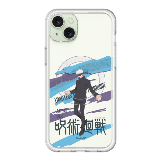 スリムプロテクションプレミアムケース with MagSafe［ 呪術廻戦 - 立ち絵 - 五条 悟 ］