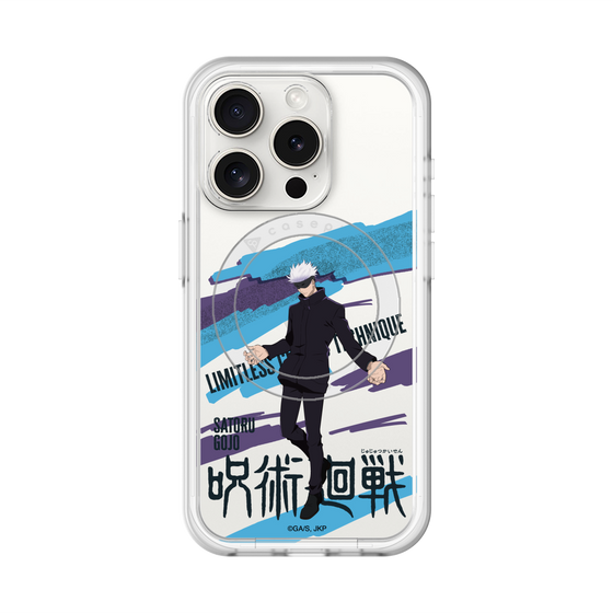 スリムプロテクションプレミアムケース with MagSafe［ 呪術廻戦 - 立ち絵 - 五条 悟 ］
